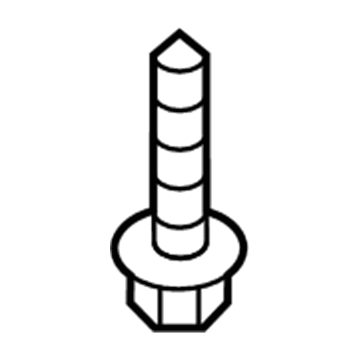 Cadillac 11589166 Transmission Mount Bolt