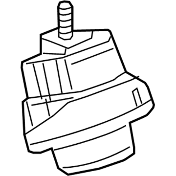 GM 22957033 Mount, Engine