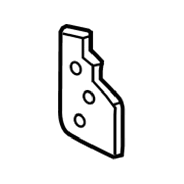 GM 13281822 Hinge,Rear Side Door Upper