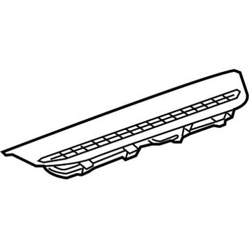 GM 22936864 Extension Assembly, Instrument Panel *Brownstone