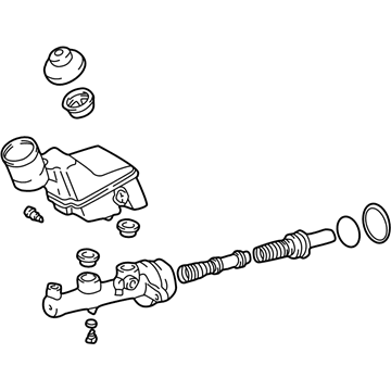 2004 Pontiac Vibe Brake Master Cylinder - 88971205