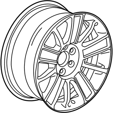 2016 Chevy Silverado 1500 Spare Wheel - 22871003