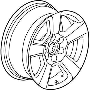 Chevy 20937764 Wheel, Alloy