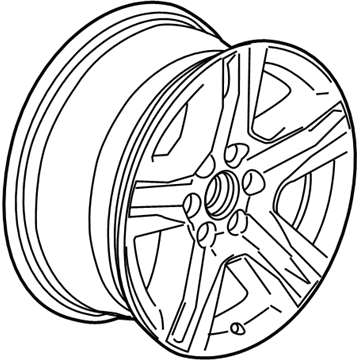 2016 Chevy Silverado 1500 Spare Wheel - 23220754