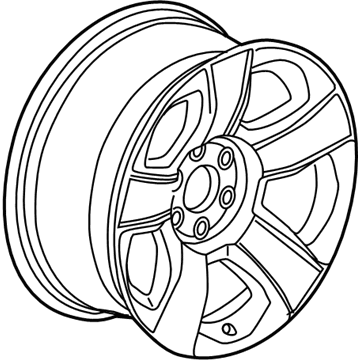 Chevy 20937762 Wheel, Alloy