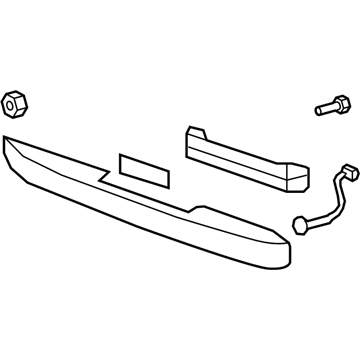 GMC 25838218 Handle, Outside