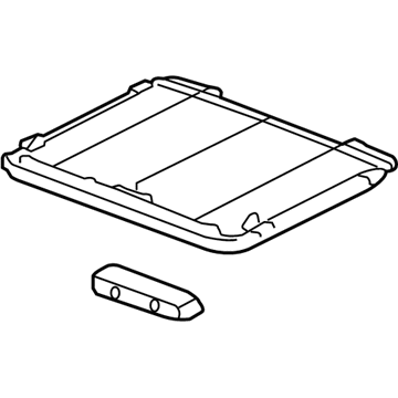 Chevy 20838605 Sunshade