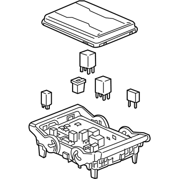 GMC 84303174 Fuse & Relay Box