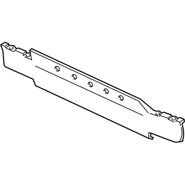 GM 10229657 Deflector, Radiator Air Lower