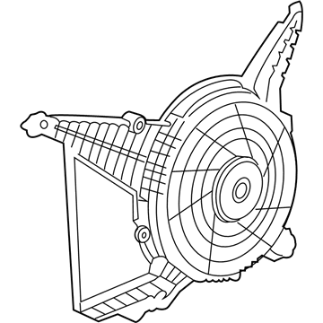 Cadillac STS Fan Shroud - 25728389