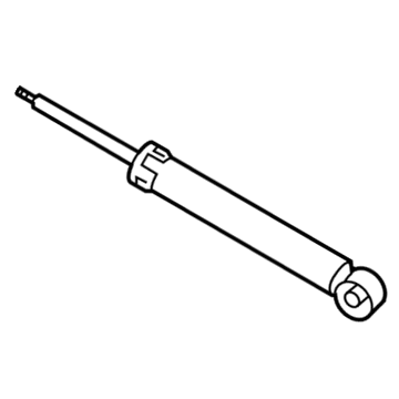 GM 84361735 Absorber Assembly, Rear Shk (W/ Upr Mt)