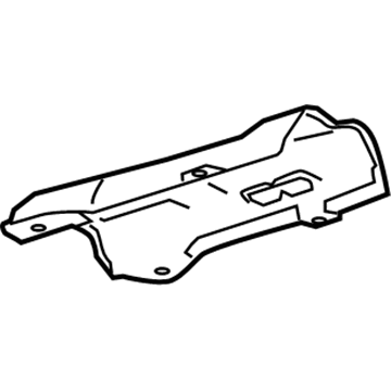 Cadillac 20971705 Rear Shield