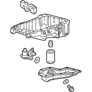 GMC 12716560 Oil Pan