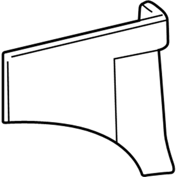 GMC 15033196 Cowl Kick Panel