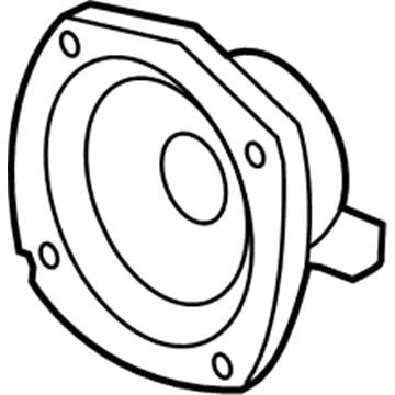 GM 84196280 Speaker Assembly, Radio Quarter