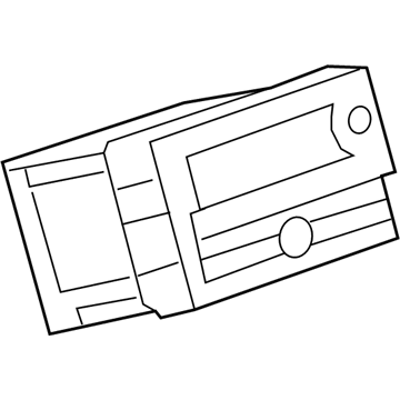 GM 25999294 Radio Assembly, Amplitude Modulation/Frequency Modulation Stereo & Clock & Audio Disc