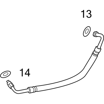 GMC 84073999 Pressure Line