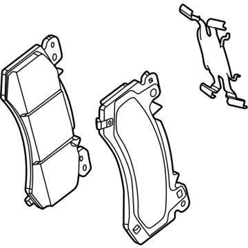 Cadillac 85571798 Brake Pads