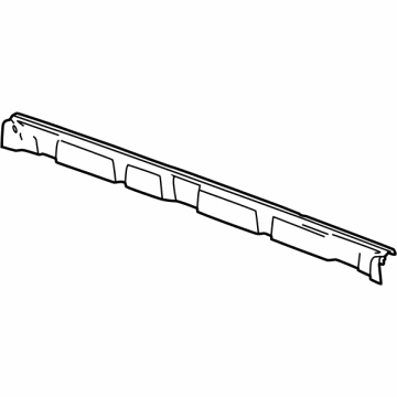 GM 84873464 Molding Assembly, R/Wdo Lwr Garn *Black