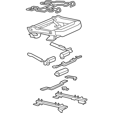 Cadillac 20929302 Seat Frame