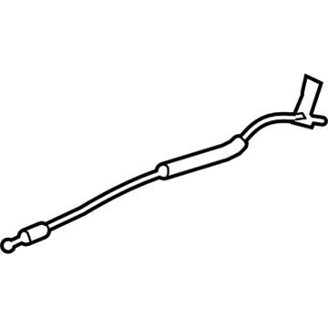 GM 92204256 Cable Assembly, Rear Side Door Inside Handle