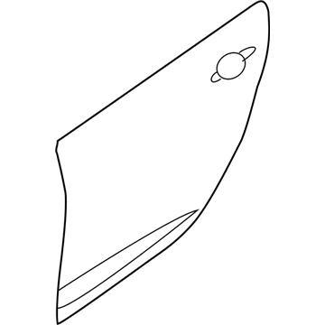 GM 92260128 Panel,Rear Side Door Outer