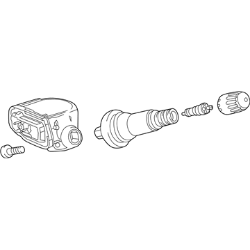 Cadillac 13540601 TPMS Sensor