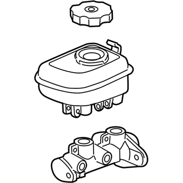 Pontiac G8 Brake Master Cylinder - 92204975