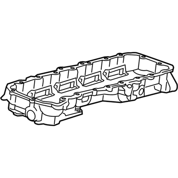 Chevy Silverado 3500 HD Oil Pan - 12692968