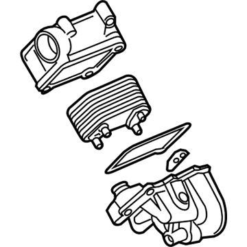 GMC 12732980 Oil Cooler