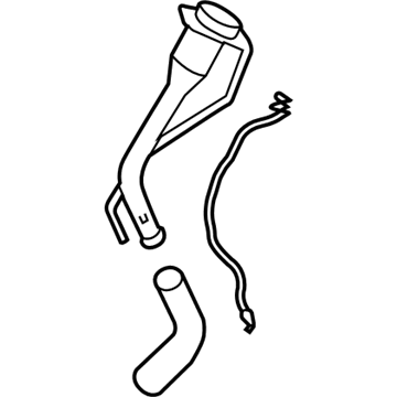 2005 Chevy Colorado Fuel Filler Hose - 25797163