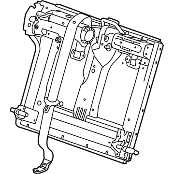 Chevy 13290270 Seat Back Frame