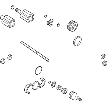 GMC 26055049 Axle Assembly