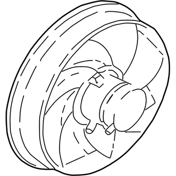 Cadillac 12463003 Fan & Motor