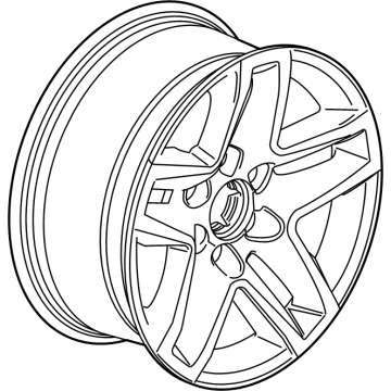 Chevy 23376218 Wheel, Alloy