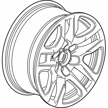 Chevy 23376217 Wheel, Alloy