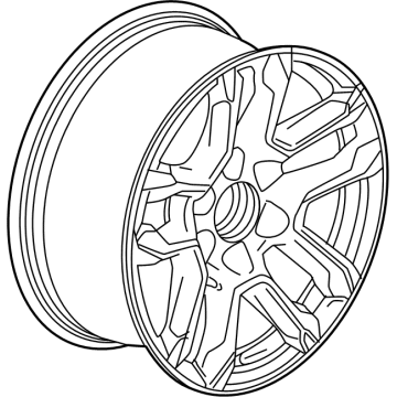 Chevy 84604742 Wheel, Alloy