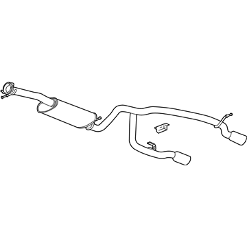 2004 Chevy SSR Exhaust Pipe - 15220678