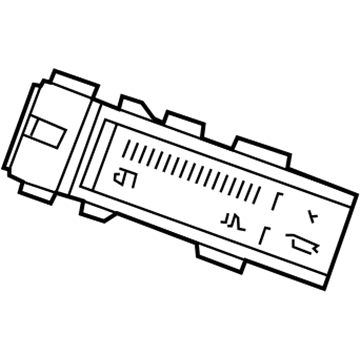 Chevy 84124318 Display Unit