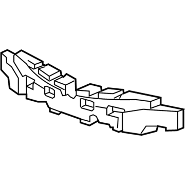 GM 13243353 Absorber, Front Bumper Fascia Energy Lower