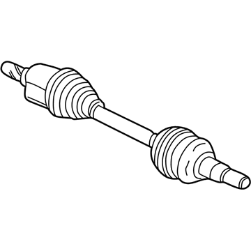 GM 15295799 Front Wheel Drive Shaft Assembly