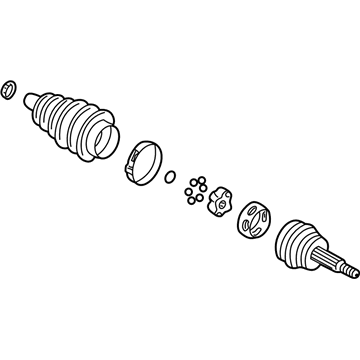 Saturn 22720721 Outer CV Joint