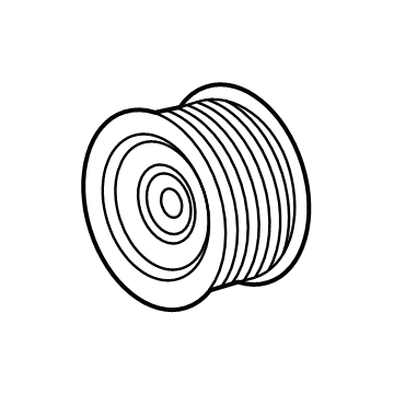 Cadillac 12630933 Idler Pulley