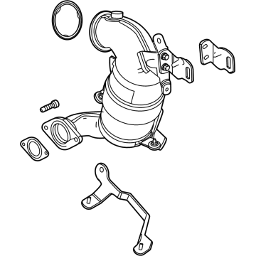 Chevy 25204398 Catalytic Converter