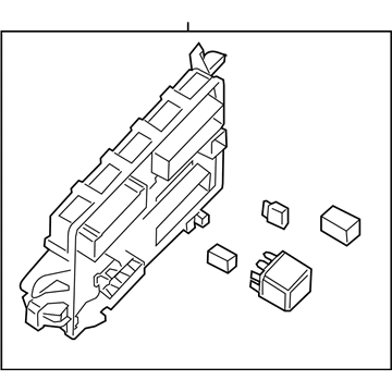 Cadillac 23134073 Fuse & Relay Box