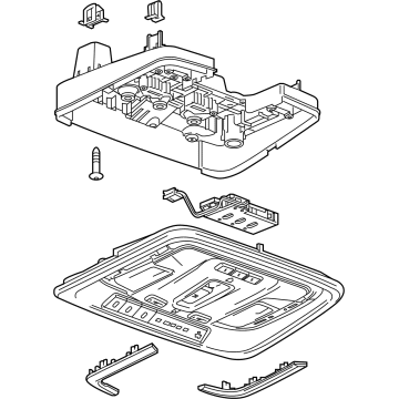 Chevy 84903261 Console Assembly