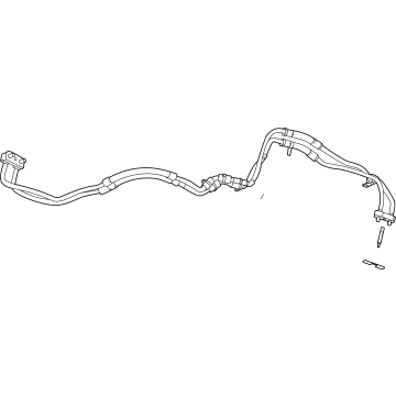 Cadillac CT5 Automatic Transmission Oil Cooler Line - 84873593