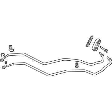 Chevy Caprice Automatic Transmission Oil Cooler Line - 92271289