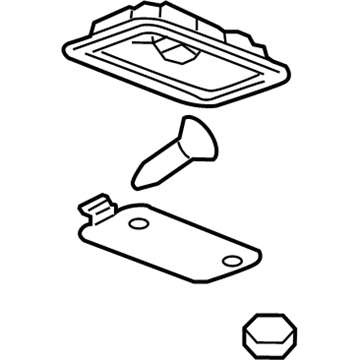 Chevy 25850226 Dome Lamp Assembly