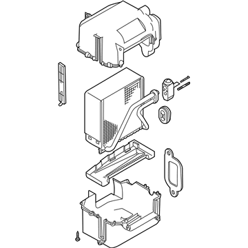 Chevy 96469285 Evaporator Assembly